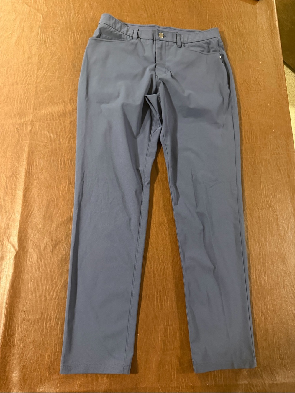 CRZ YOGA Men's Slate Grey Performance 34 Chinos